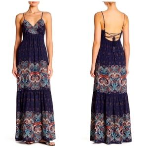 Laundry By Design Paisley Maxi Dress Size 10